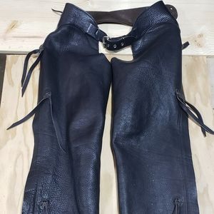 LEATHER  CHAPS